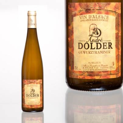 Gewurztraminer Moelleux Vins et Crémant d'Alsace André Dolder 