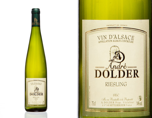 Riesling Vins et Cremant d'Alsace André Dolder