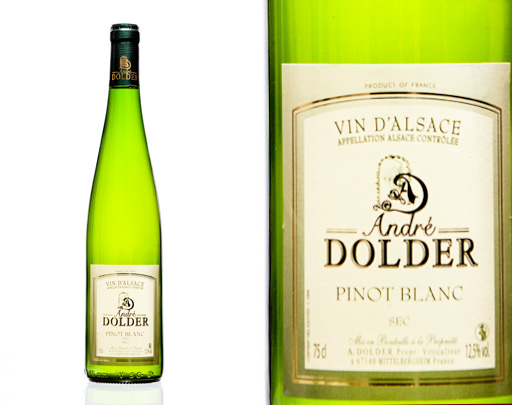 Pinot Blanc Vins et Crémant d'Alsace André Dolder